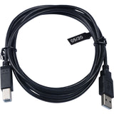 V7 USB A Male to USB B Male Cable USB 2.0 480 Mbps 5m/16.4ft Black