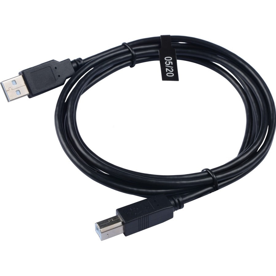 V7 USB A Male to USB B Male Cable USB 2.0 480 Mbps 5m/16.4ft Black