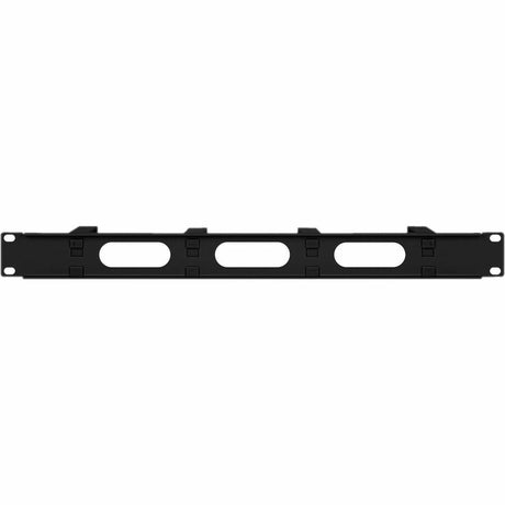 Intellinet 19" Cable Management Panel, 1U, 4 short plastic rings, Black