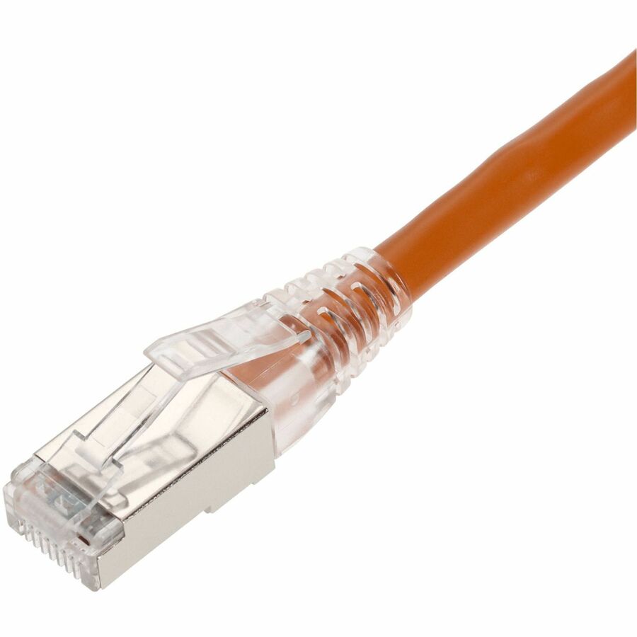 4FT ORANGE CAT6A STP PVC