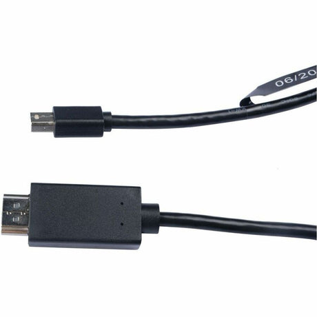 V7 Mini DisplayPort Male to HDMI Male 2m/6.6ft Black