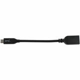V7 USB A 5Gbps Female to USB-C Male cable 5 Gbps Black