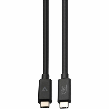 V7 USB 20Gbps 240W USB Type-C Cable 2M/6.6ft Black