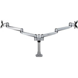 StarTech.com Desk Mount Dual Monitor Arm, Premium Articulating Desktop VESA Mount up to 27" (17.6lb/8kg) Displays, Height Adjustable