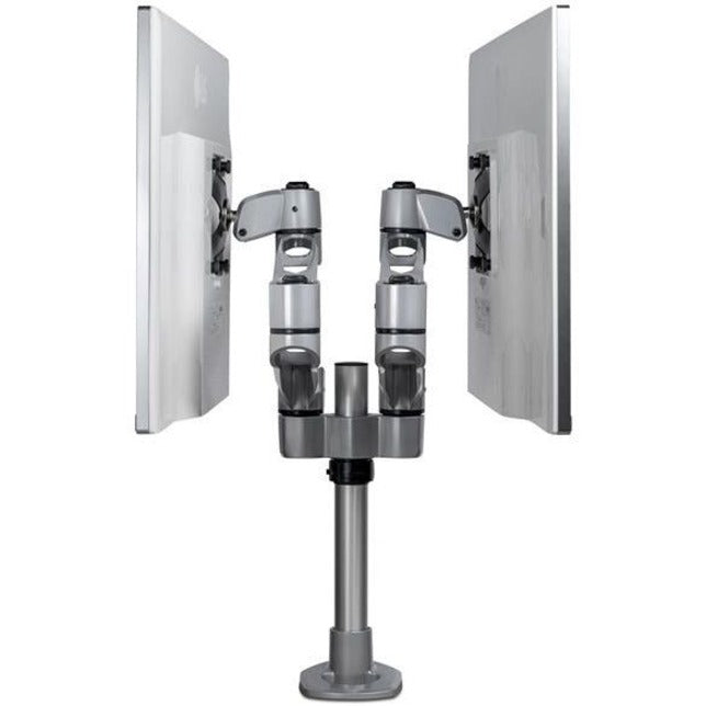 StarTech.com Desk Mount Dual Monitor Arm, Premium Articulating Desktop VESA Mount up to 27" (17.6lb/8kg) Displays, Height Adjustable