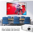 ViewSonic PG701WU 3500 Lumens WUXGA Projector with Vertical Keystone Dual 3D Ready HDMI Inputs and Low Input Latency for Home and Office