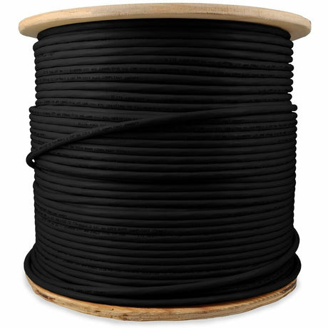 1000FT BLACK CAT6A FTP PVC
