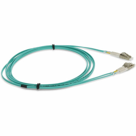 AddOn 7m LC (Male) to LC (Male) Straight Aqua OM4 Duplex LSZH Fiber Patch Cable