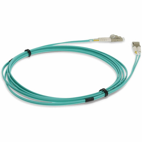 AddOn 7m LC (Male) to LC (Male) Straight Aqua OM4 Duplex LSZH Fiber Patch Cable