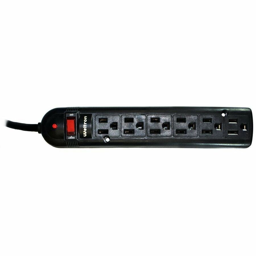 Weltron 6-Outlet Surge Protector