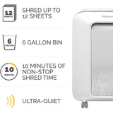 Fellowes Powershred LX200 Microcut Shredder