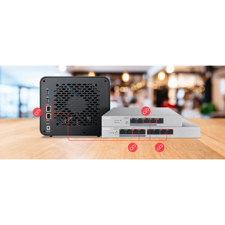 ZYXEL 8-Port GbE Web Managed PoE Switch