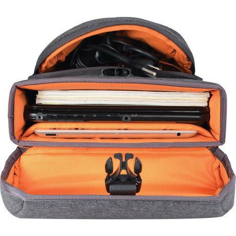 Higher Ground Vert 3.1 Carrying Case (Messenger) for 11" Apple iPad Chromebook, Notebook - Gray