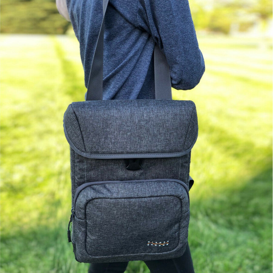 Higher Ground Vert 3.1 Carrying Case (Messenger) for 11" Apple iPad Chromebook, Notebook - Gray