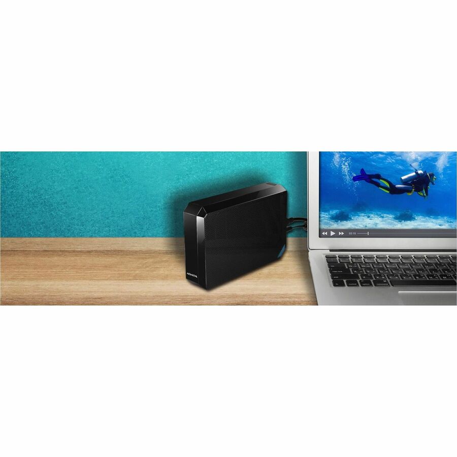 Adata 8 TB Hard Drive - External - Black