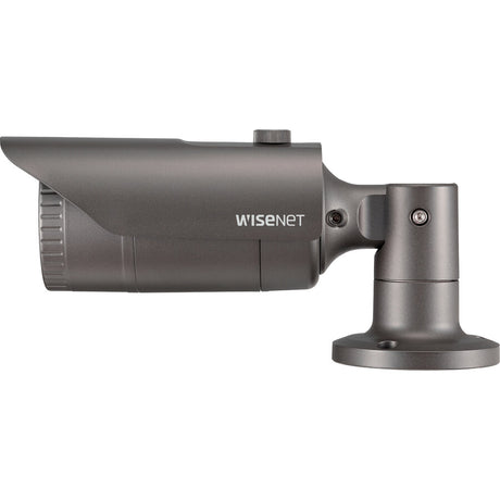 Wisenet QNO-8020R 5 Megapixel Outdoor Network Camera - Color, Monochrome - Bullet - Dark Gray