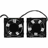 Eaton Tripp Lite Series SmartRack Wall-Mount Roof Fan Kit - Dual 230V High-Performance Fans, 210 CFM, 3 ft. (0.91 m) Cord, C14 Input