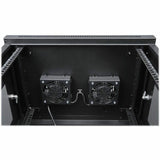 Eaton Tripp Lite Series SmartRack Wall-Mount Roof Fan Kit - Dual 230V High-Performance Fans, 210 CFM, 3 ft. (0.91 m) Cord, C14 Input