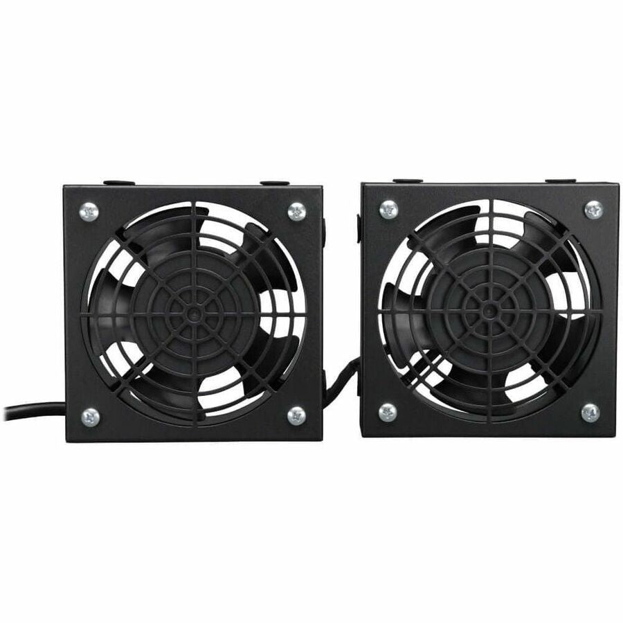 Eaton Tripp Lite Series SmartRack Wall-Mount Roof Fan Kit - Dual 230V High-Performance Fans, 210 CFM, 3 ft. (0.91 m) Cord, C14 Input