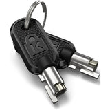 KEYED DUAL HEAD CABLE LOCK