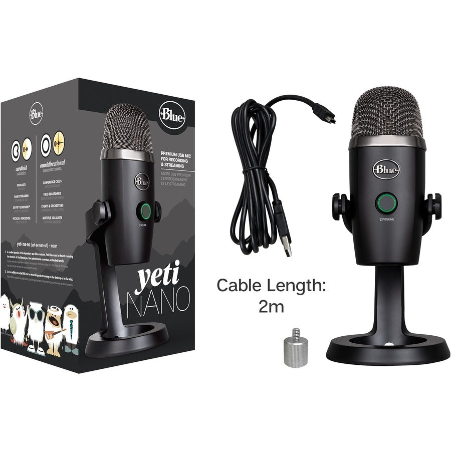 YETI NANO BLACK CHANNEL WIDE