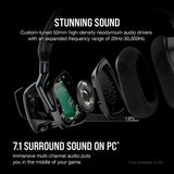 Corsair VOID RGB ELITE Wireless Premium Gaming Headset with 7.1 Surround Sound - Carbon