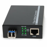 AddOn 10/100/1000Base-TX(RJ-45) to 1000Base-LX(LC) SMF 1310nm 10km Media Converter