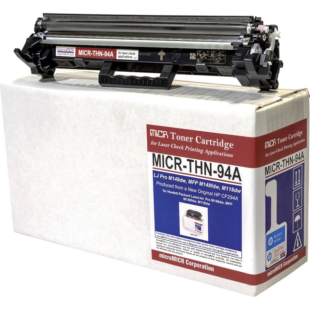 microMICR Remanufactured MICR Laser Toner Cartridge CF294A - Black - 1 Each