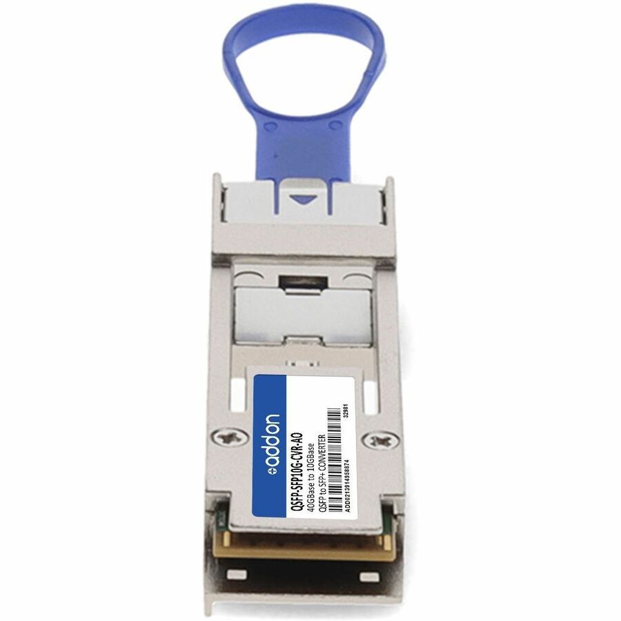 AddOn MSA and TAA Compliant 10GBase-Converter QSFP+ Transceiver (QSFP+ to SFP+ Converter)