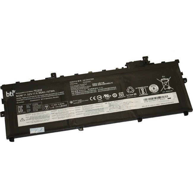 LI-POLY 3CELL 11.52V BATT FOR
