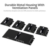 SIIG 1x4 HDMI Splitter HDbitT over IP Extender - 120m Over Cat6