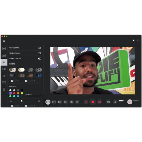 LOGI STREAMCAM PLUS GRAPHITE