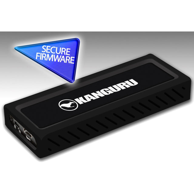 Kanguru UltraLock&trade; USB-C M.2 NVMe SSD, SuperSpeed+ USB 3.1 Gen 2, 1T