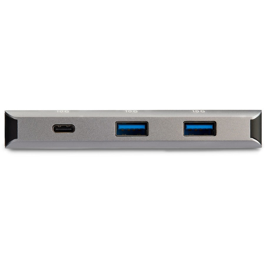 StarTech.com 3 Port USB C Hub with Gigabit Ethernet - 2x USB-A/1x USB-C - SuperSpeed 10Gbps USB 3.2 Gen 2 Type C Hub - USB Bus Powered