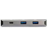 StarTech.com 3 Port USB C Hub with Gigabit Ethernet - 2x USB-A/1x USB-C - SuperSpeed 10Gbps USB 3.2 Gen 2 Type C Hub - USB Bus Powered