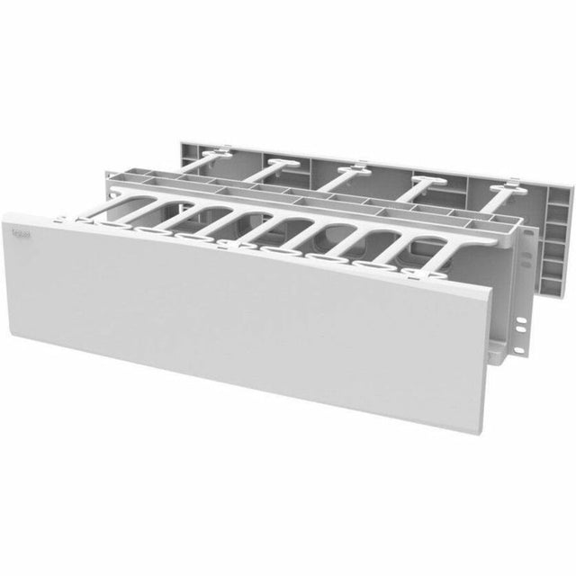 C2G 3RU Double-Sided Horizontal Cable Manager - White