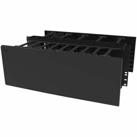 C2G 4RU Double-Sided Horizontal Cable Manager - Black