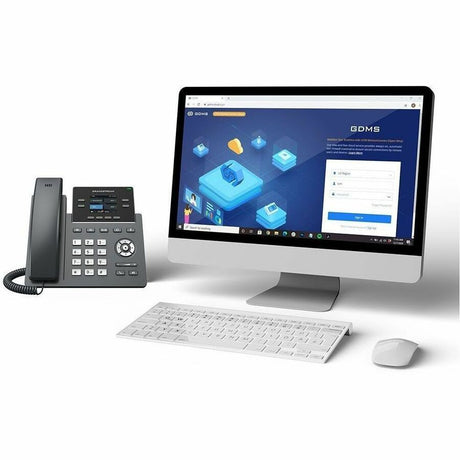 Grandstream GRP2612W IP Phone - Cordless - Cordless - Wi-Fi - 5 Multiple Conferencing