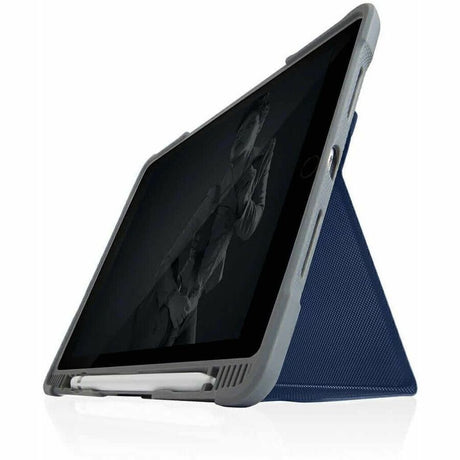STM Goods Dux Plus Duo Carrying Case (Folio) for 10.2" Apple iPad (7th Generation), iPad (8th Generation), iPad (9th Generation) iPad - Midnight Blue