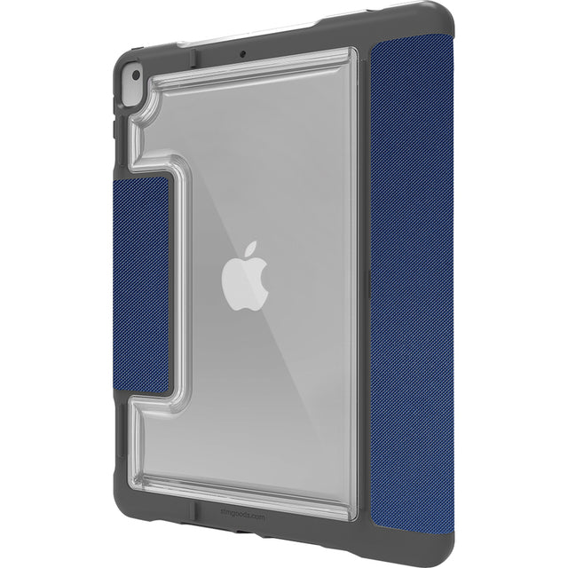 STM Goods Dux Plus Duo Carrying Case (Folio) for 10.2" Apple iPad (7th Generation), iPad (8th Generation), iPad (9th Generation) iPad - Midnight Blue