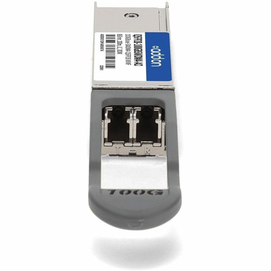 AddOn MSA and TAA 100GBase-SWDM4 QSFP28 Transceiver (MMF, 850nm, 100m, LC, DOM)