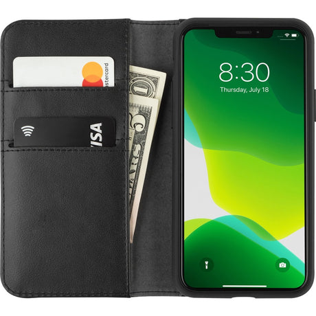 Moshi Overture Carrying Case (Wallet) Apple iPhone 11 Pro Smartphone - Black