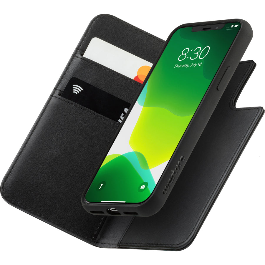 Moshi Overture Carrying Case (Wallet) Apple iPhone 11 Pro Smartphone - Black