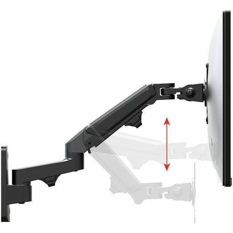 Workstream 36082 Wall Mount for Monitor - Black - Landscape/Portrait