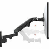 Workstream 36082 Wall Mount for Monitor - Black - Landscape/Portrait