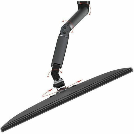 Workstream 36082 Wall Mount for Monitor - Black - Landscape/Portrait