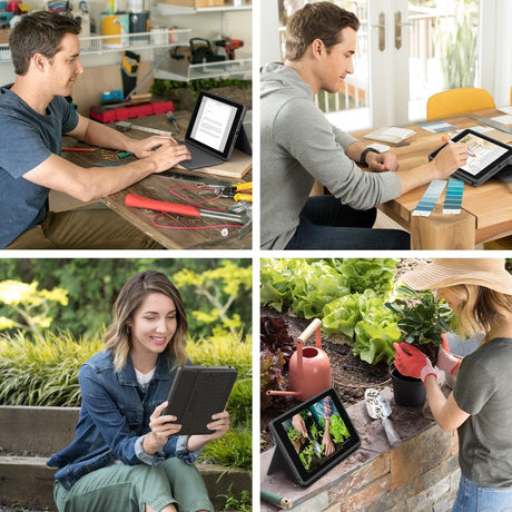 RUGGED FOLIO KEYB IPAD GRAPHITE