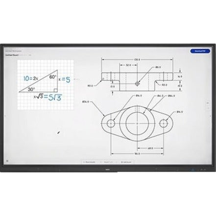 75IN UHD COLLABORATIVE DISP W