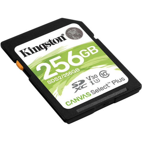 Kingston Canvas Select Plus SDS2 256 GB Class 10/UHS-I (U3) SDXC - 1