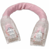 AddOn 6in RJ-45 (Male) to RJ-45 (Male) Straight Pink Cat6 UTP PVC Copper Patch Cable